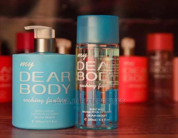 Dear body rocking fantasy fragrance mist & lotion set