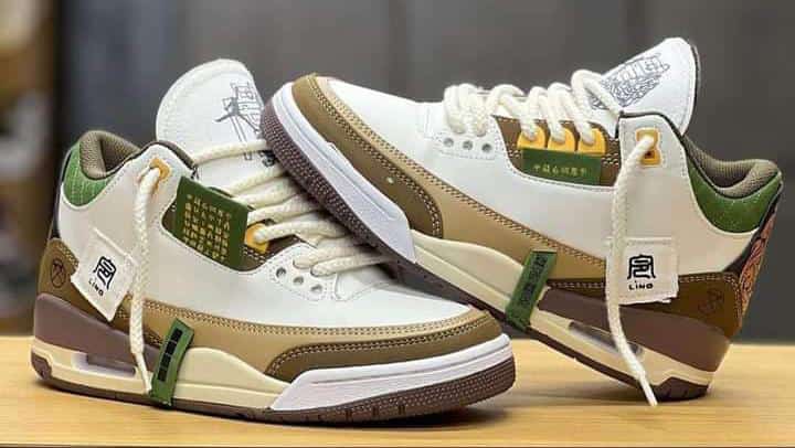 Jordan 3 tigers @4500