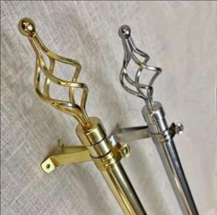 Adjustable curtain rod