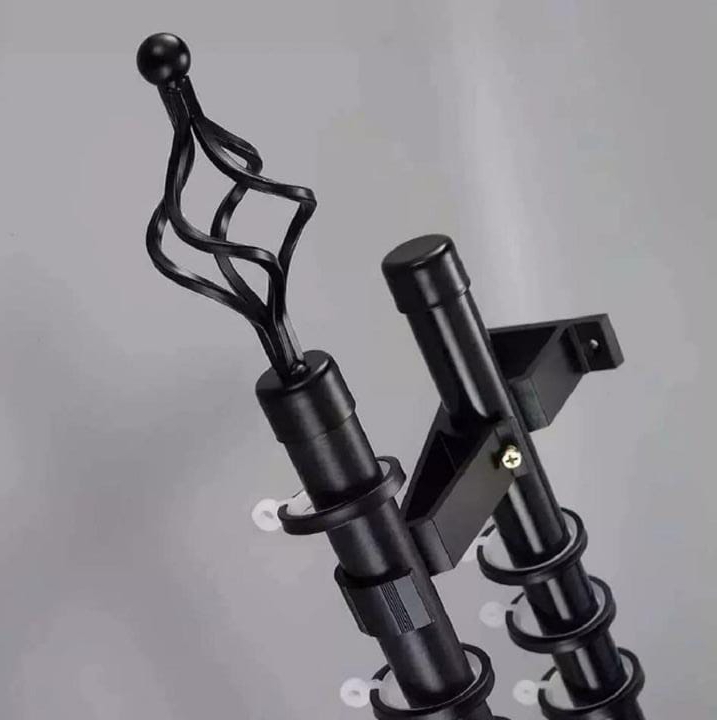 1m single curtain rod