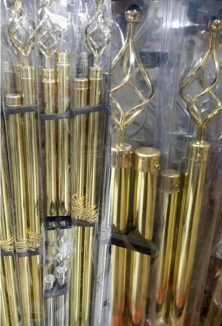 1m single curtain rod