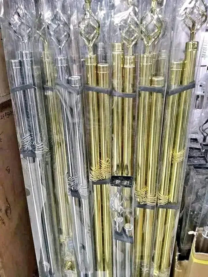 1m single curtain rod