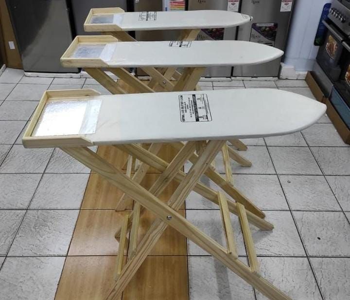 Wooden ironing board