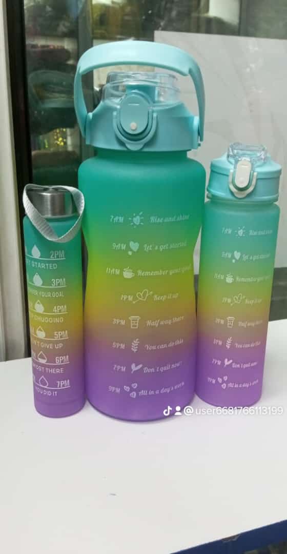 3 in 1 water bottles