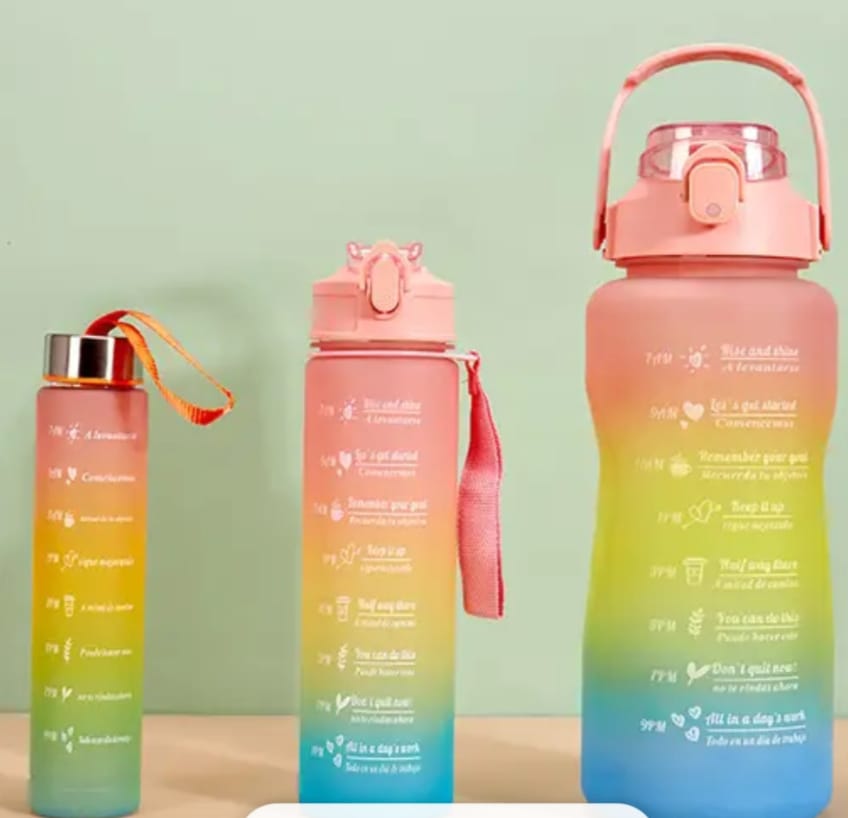 3 in 1 water bottles