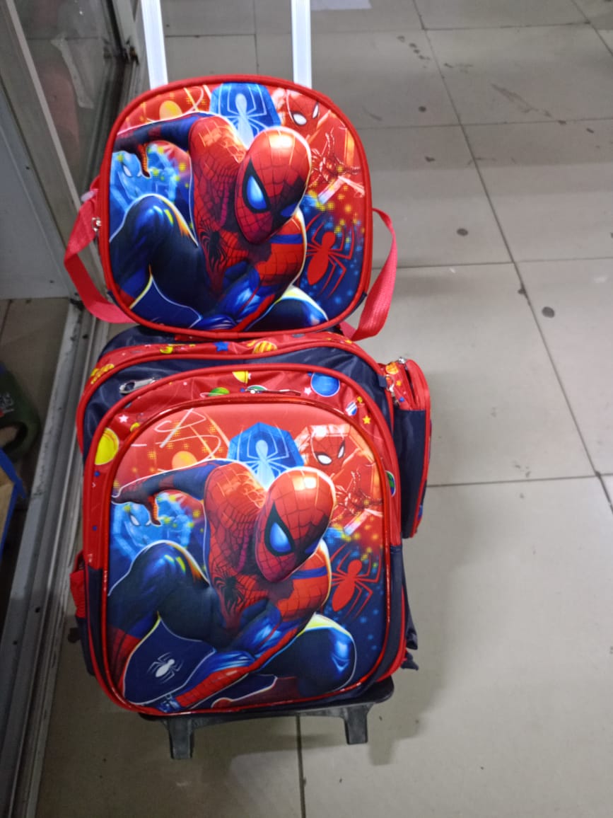Spiderman school 3 in 1 bags