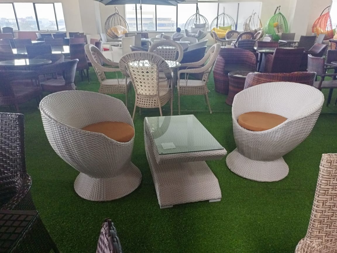 Rattan outdoor balcony set