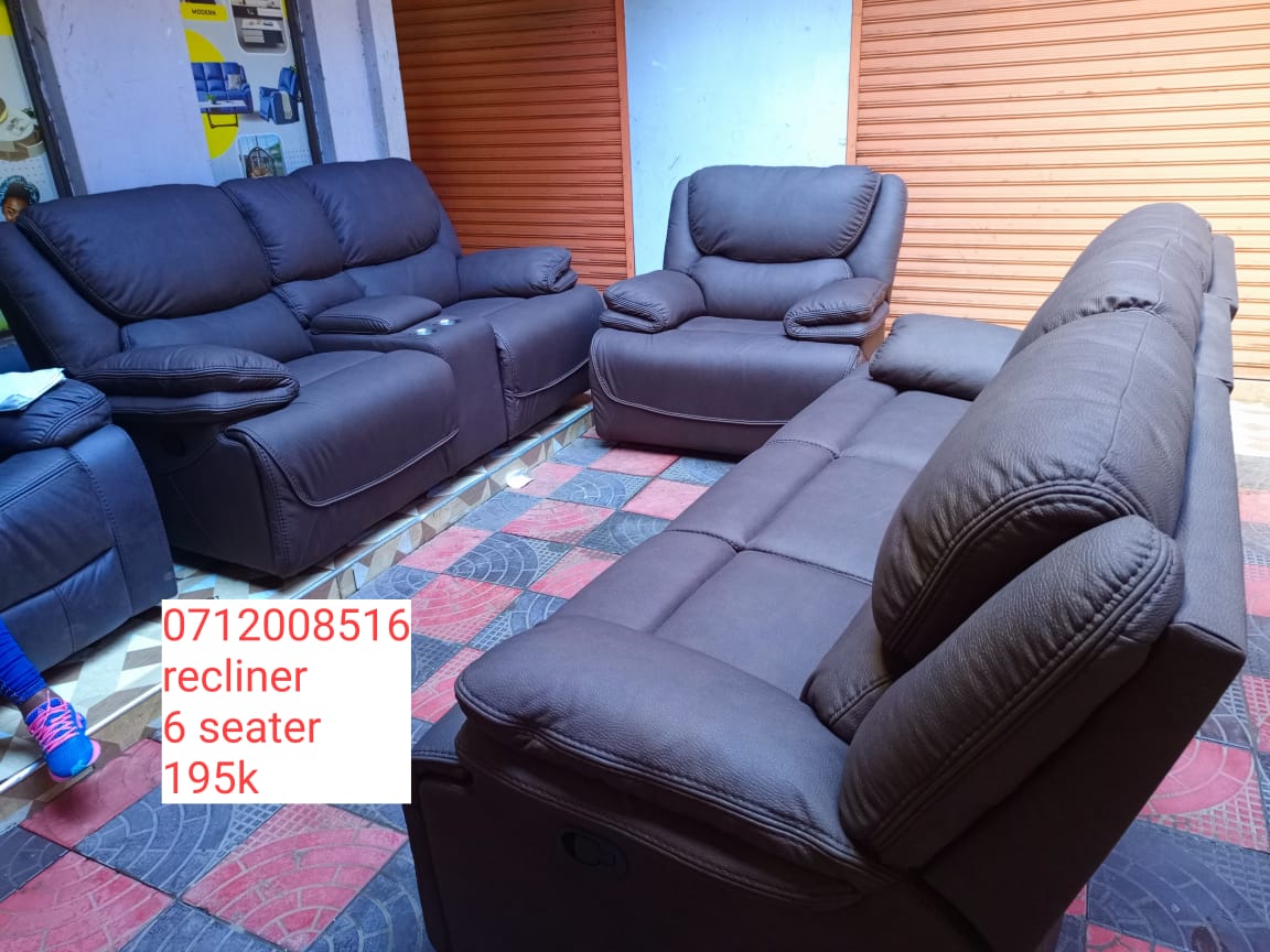 Imported brown recliners microfabric material