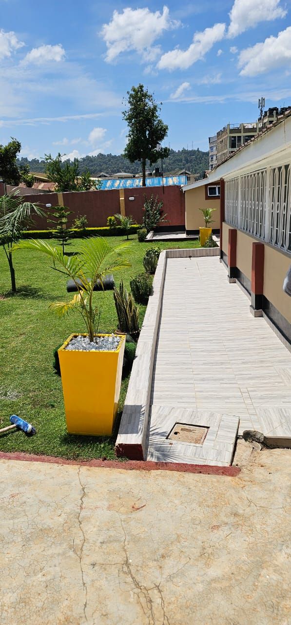 Milano plain fibre pot