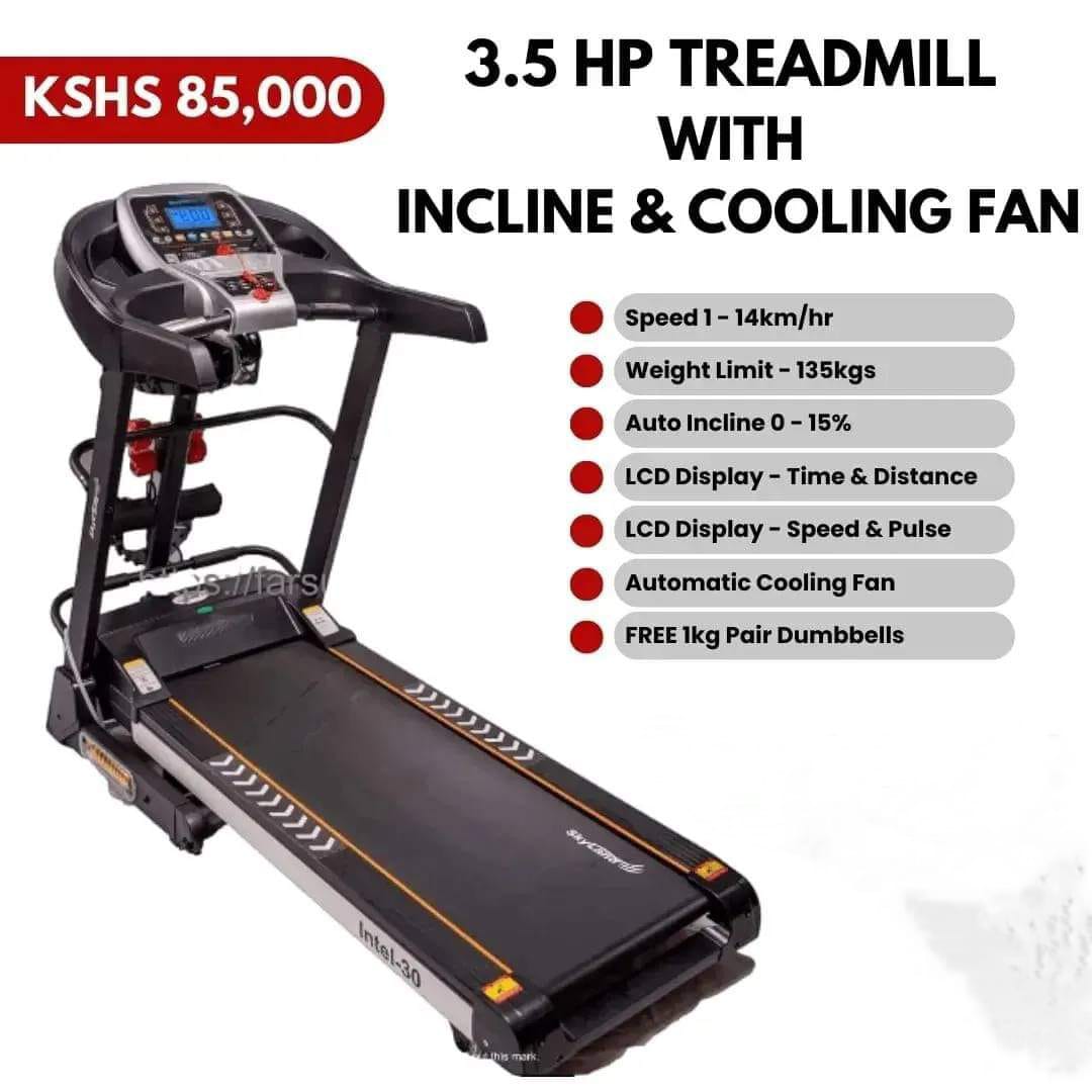 3.5 HP Treadmill