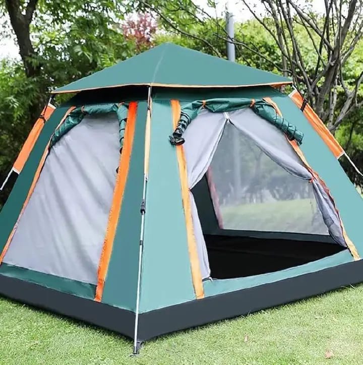 Automatic pop up tent