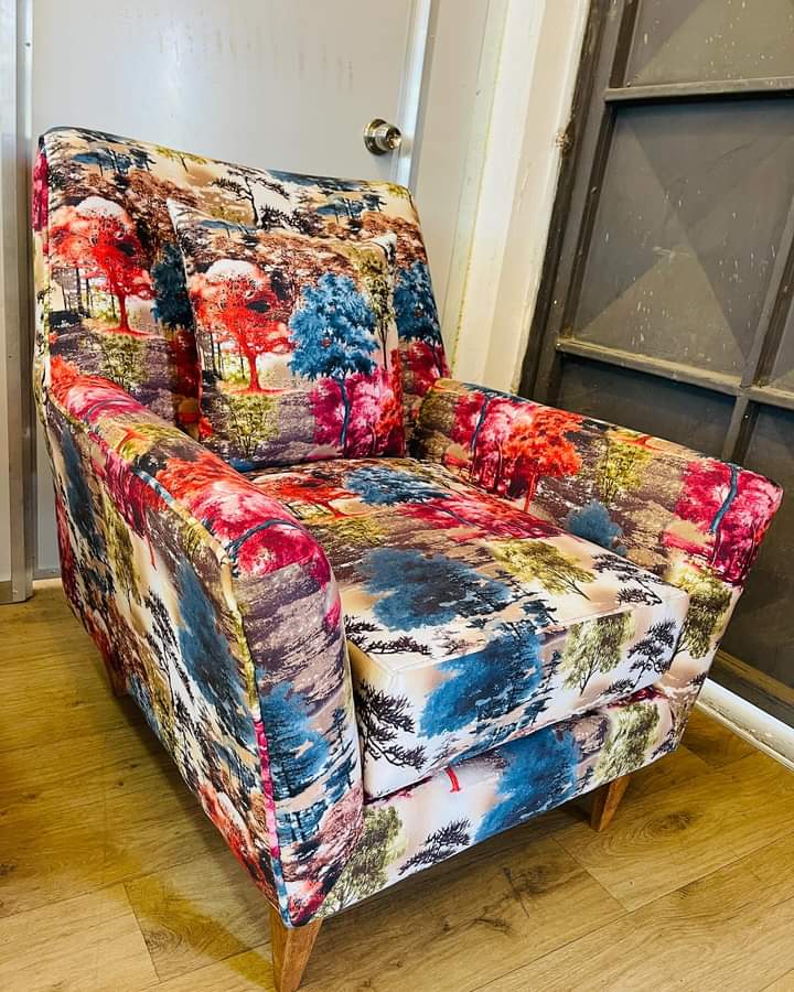 Custom armchair