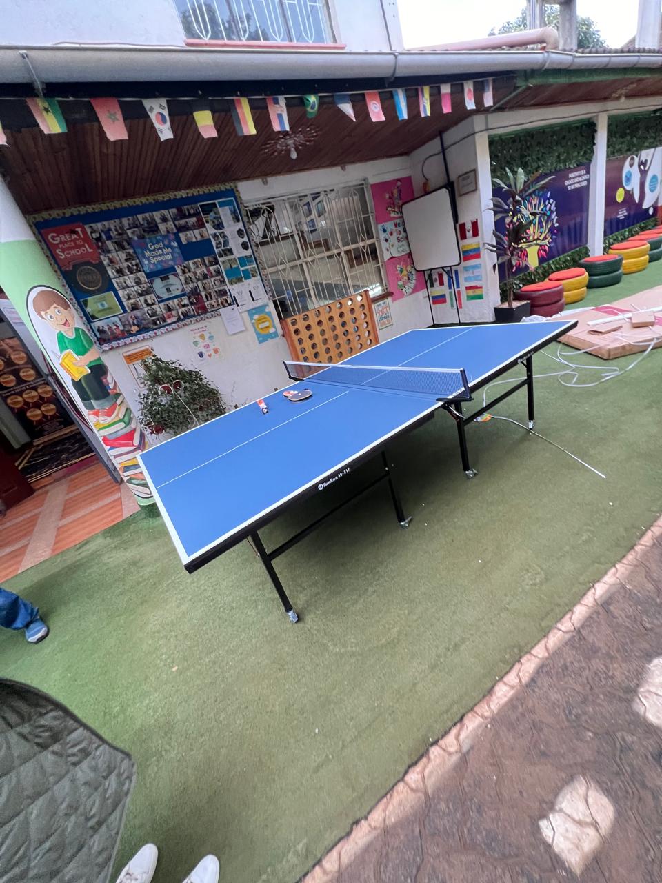 Brand new table tennis equipment