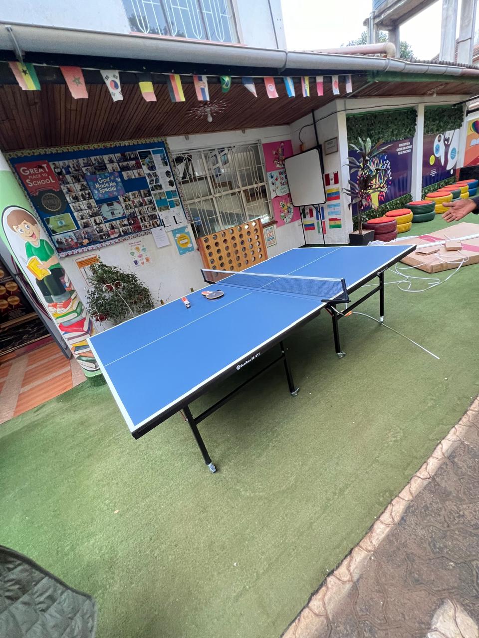 Brand new table tennis equipment