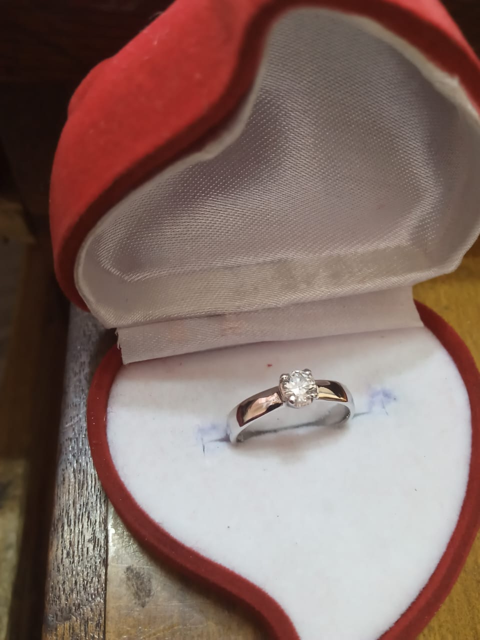 Silver wedding rings