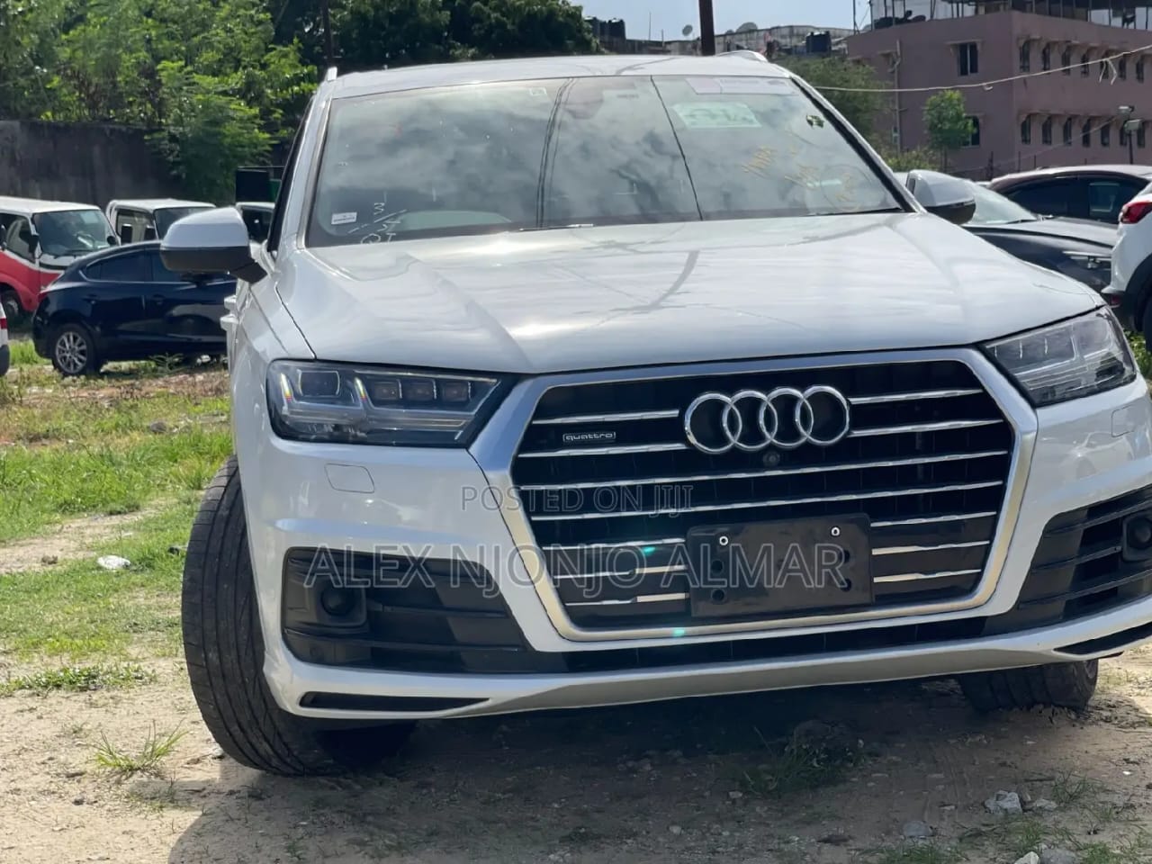 Audi Q7 2018 white