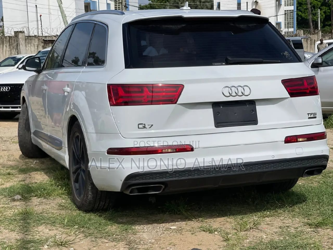 Audi Q7 2018 white