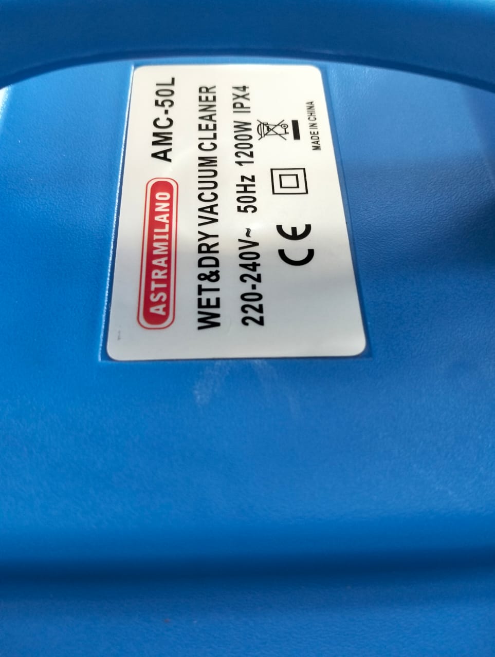 50l Wet and dry vacuum cleaner