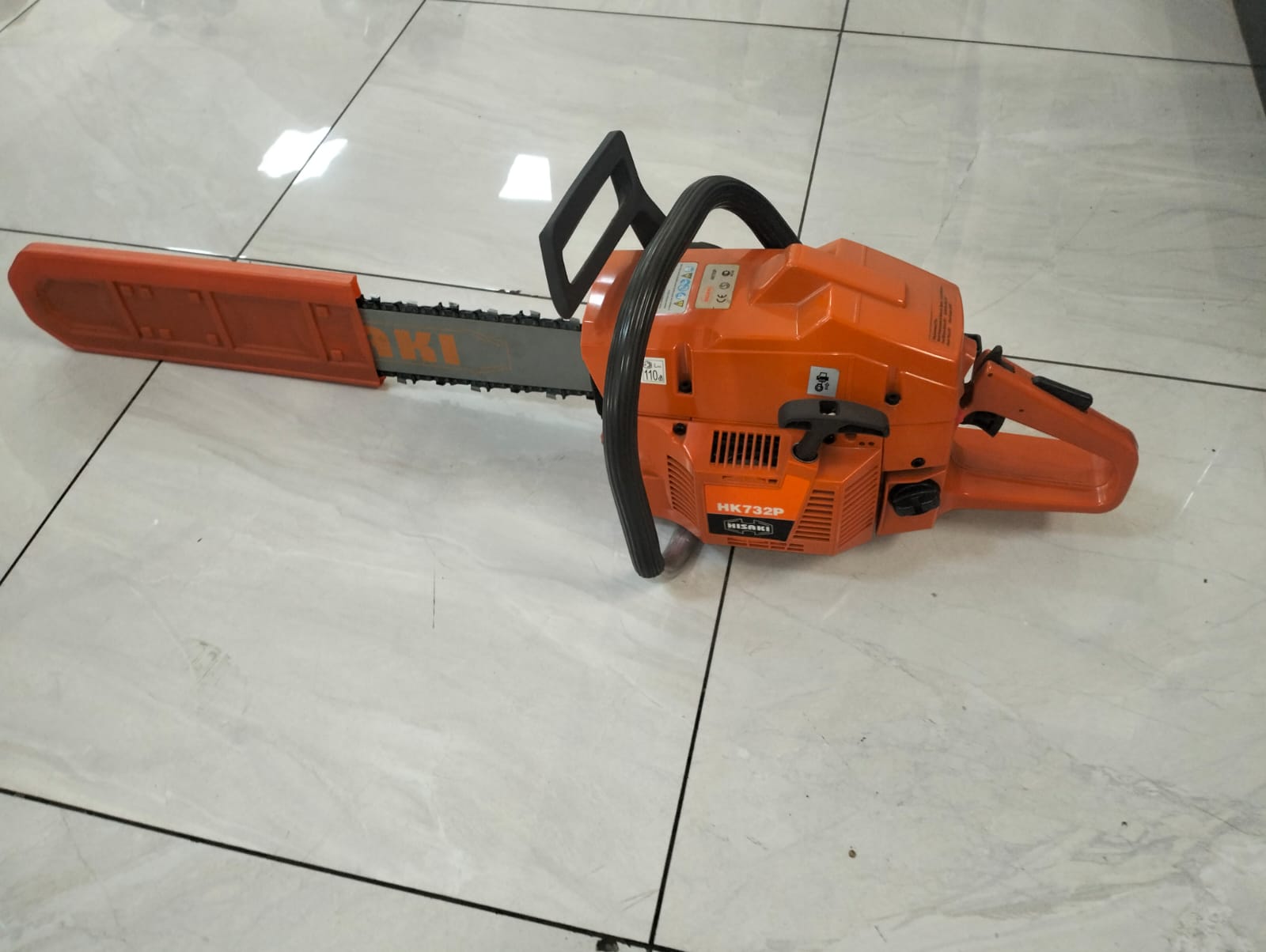 Hisaki Power saw machine. Chain saw