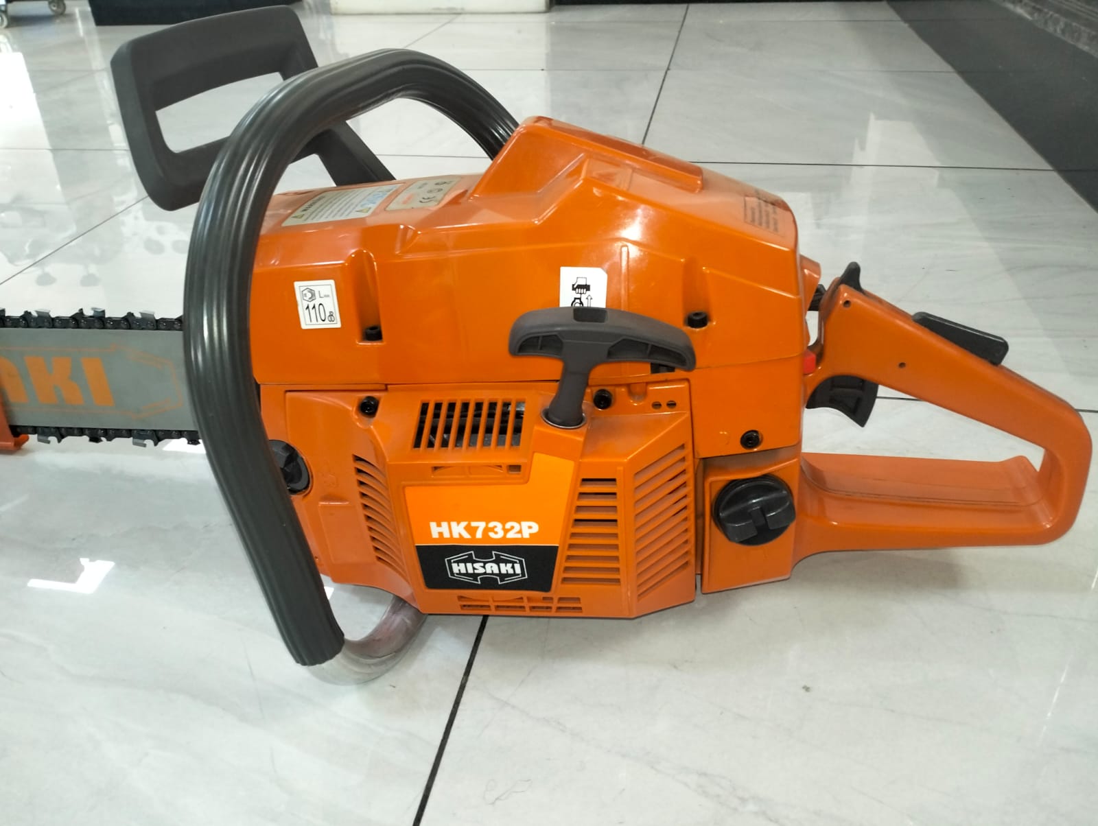 Hisaki Power saw machine. Chain saw