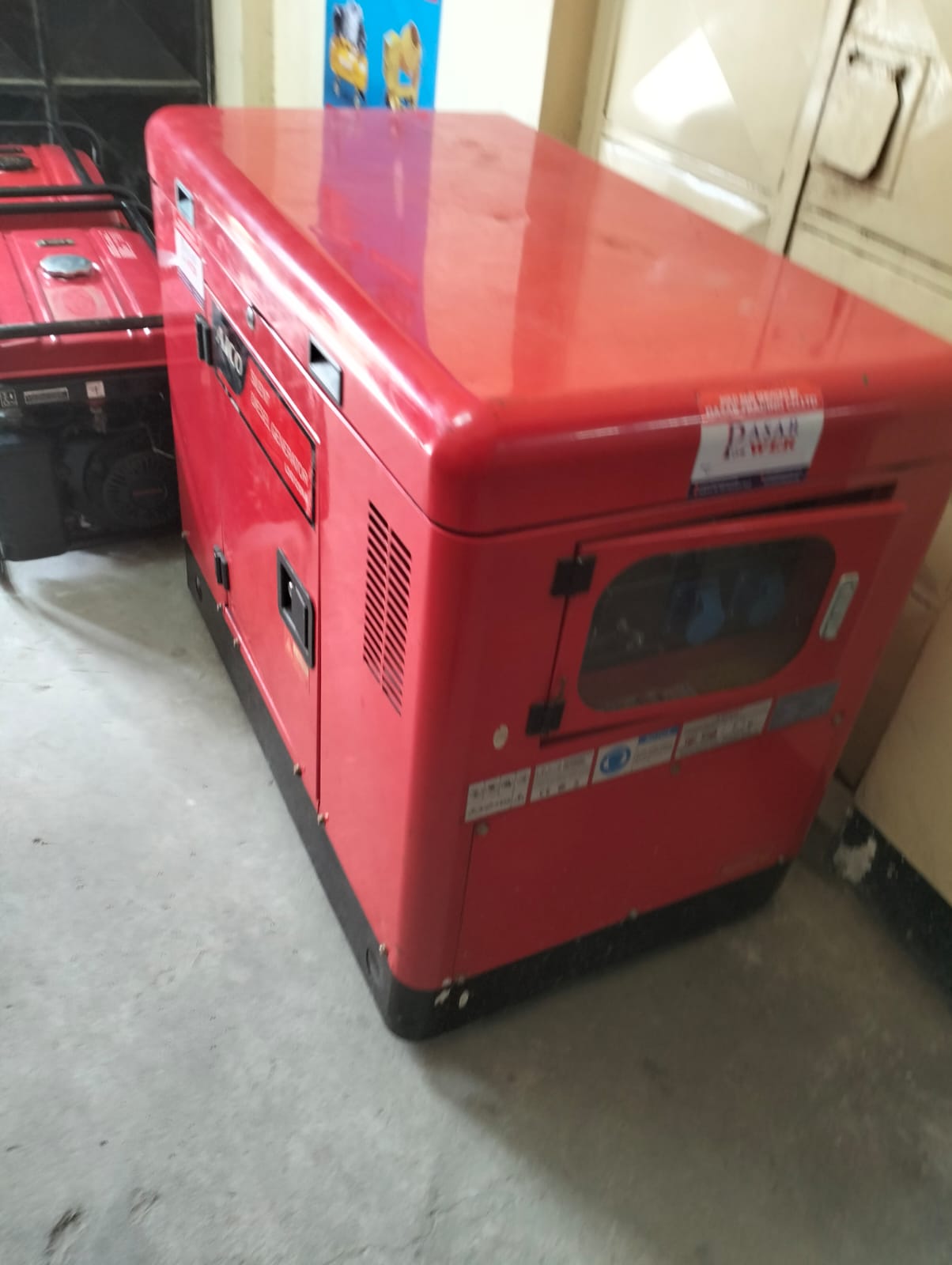 Generator hire services.