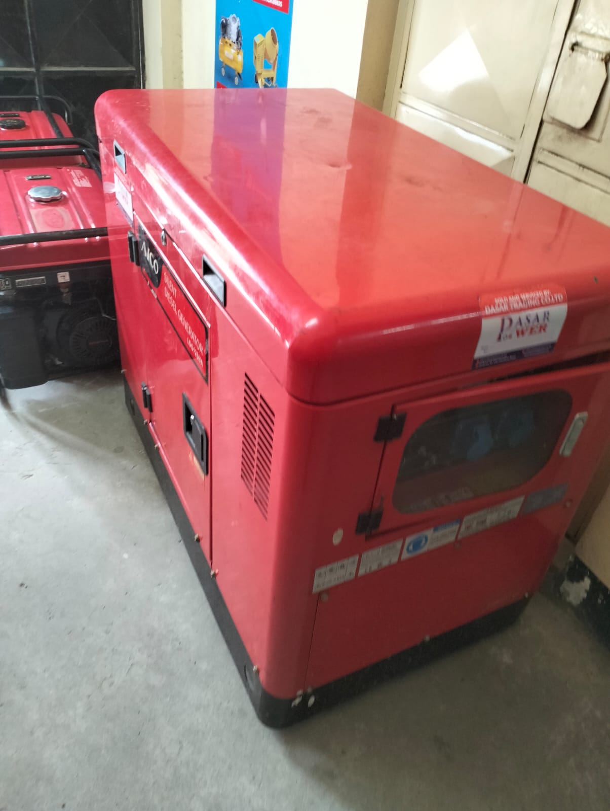 Generator hire services.