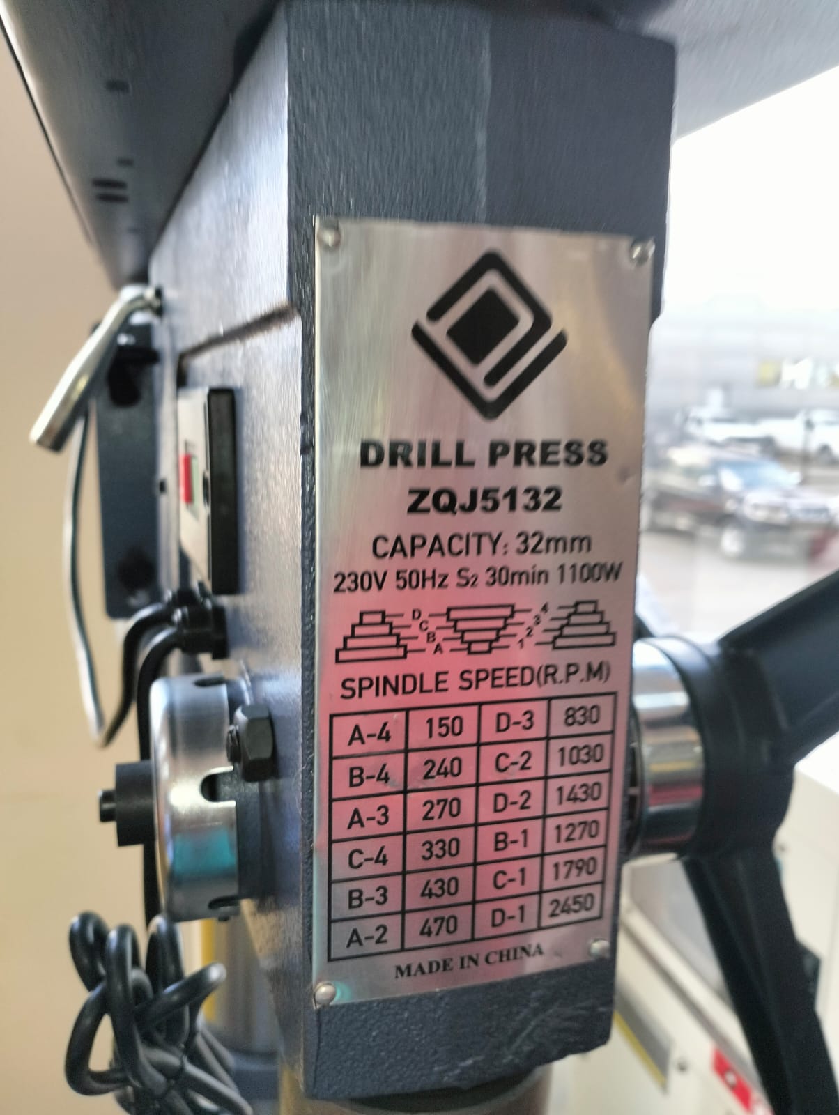 32mm drill press Heavy duty bench drill