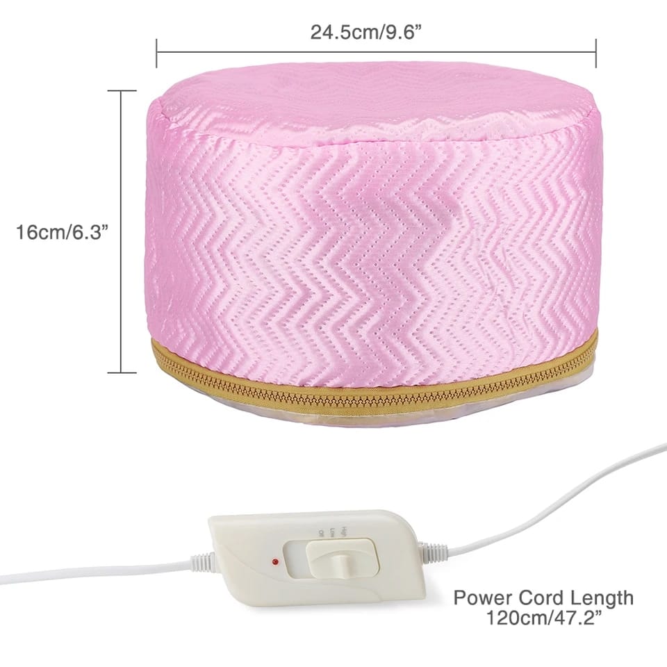 Hair steamer cap