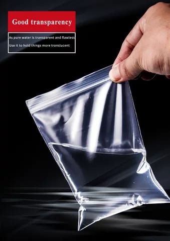 Reusable ziplock plastic bags