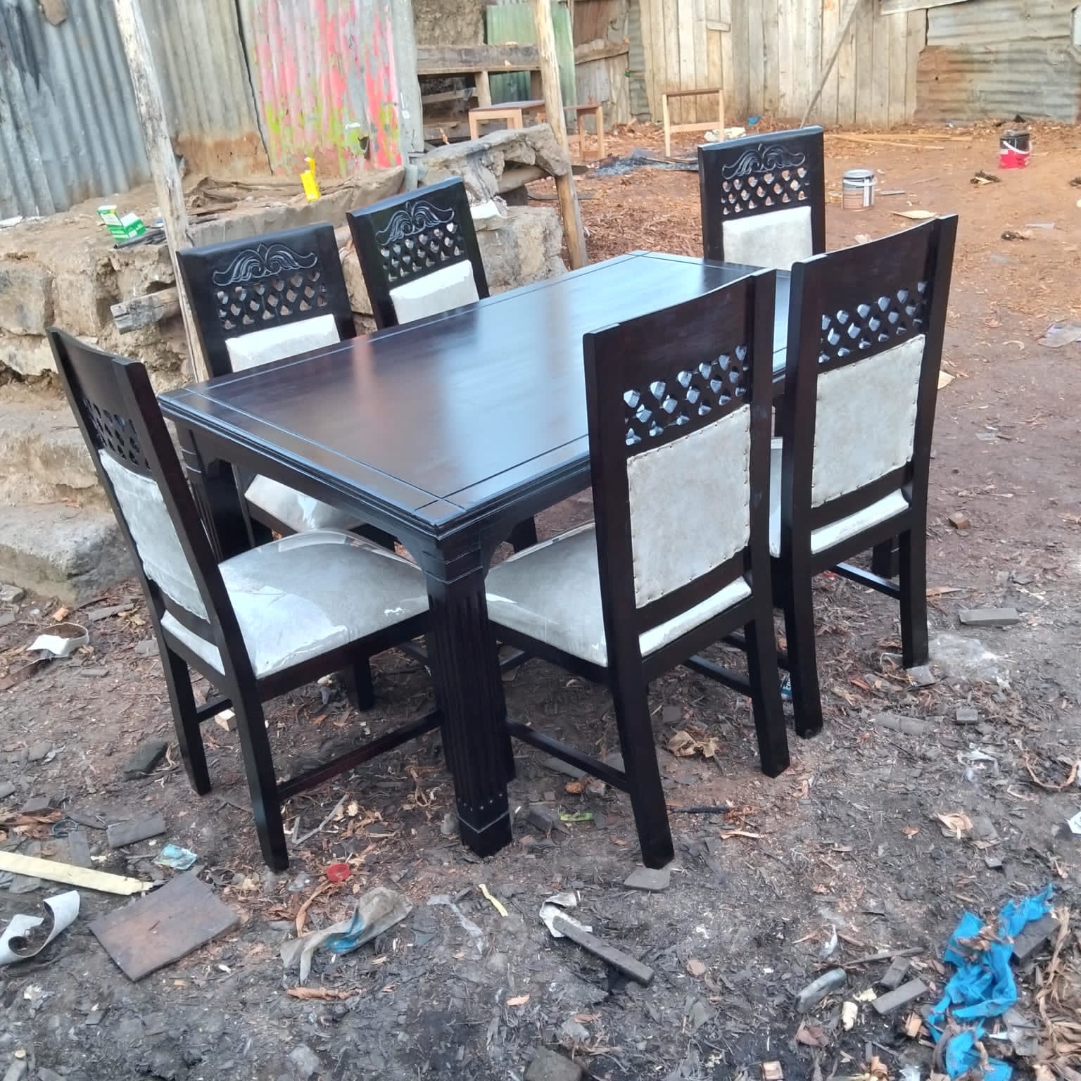 6 Seater High Quality Wooden Dining table