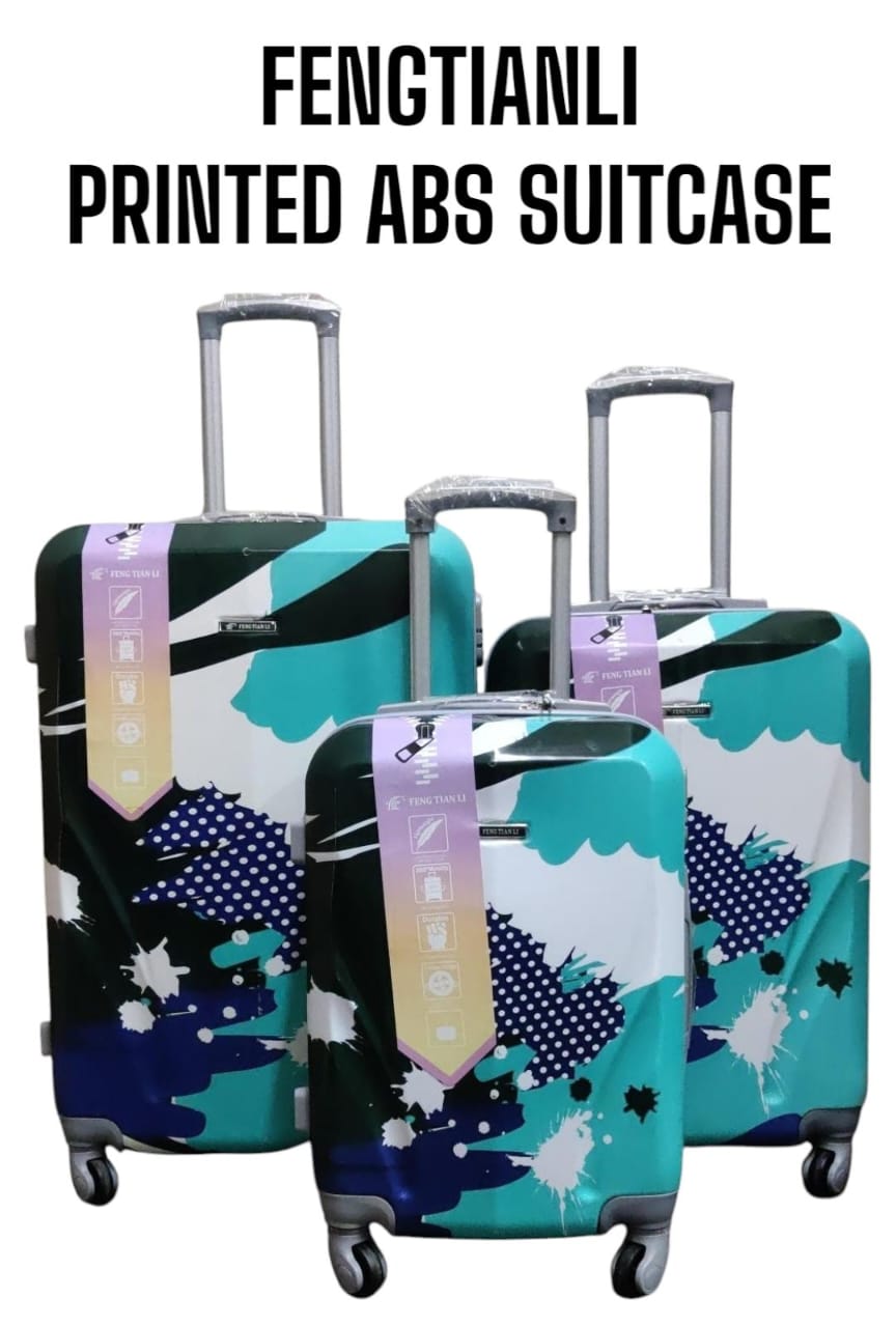 Fengtianli Printed ABS (PC) suitcase