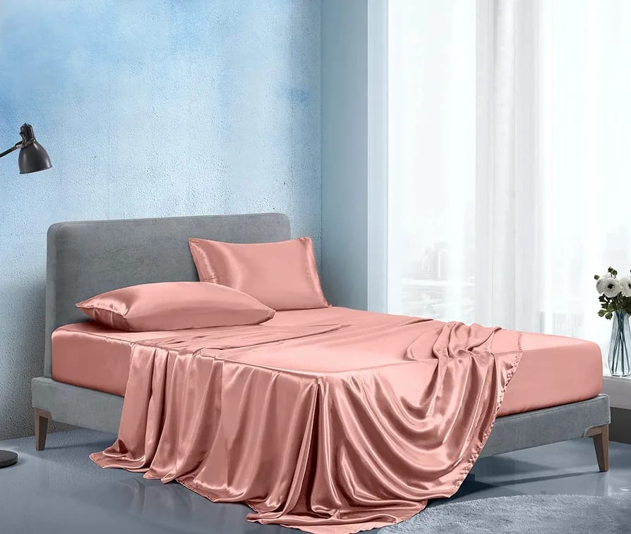 King size luxury silky soft bedsheets