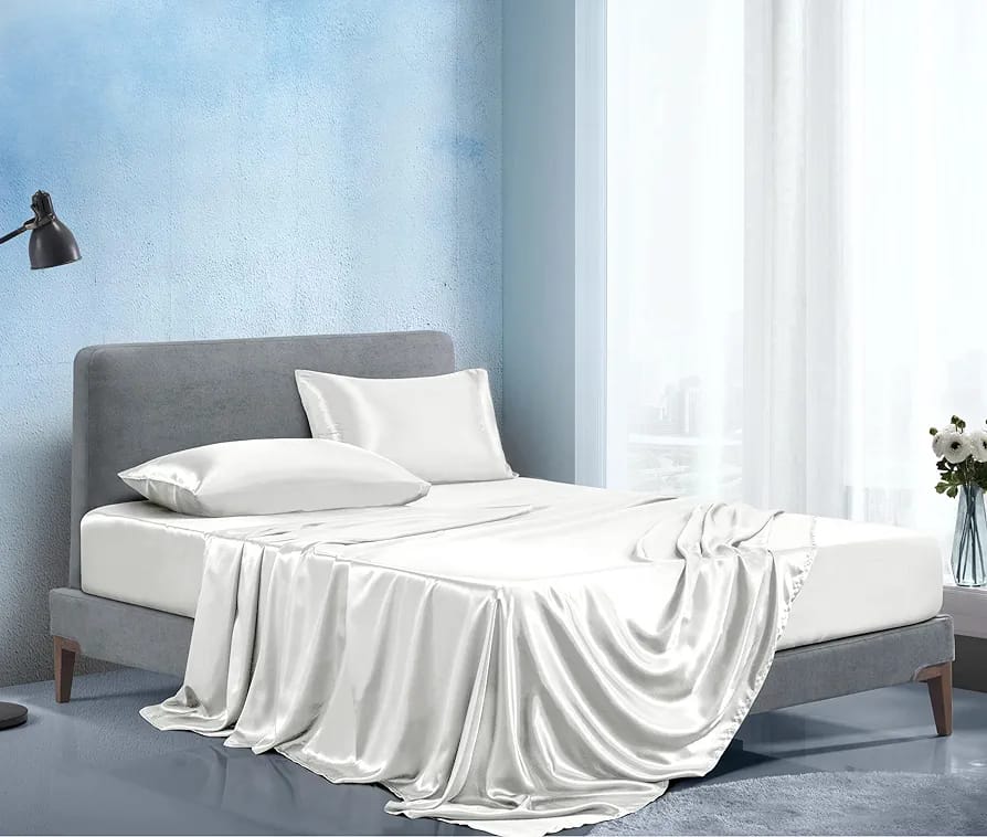 King size luxury silky soft bedsheets