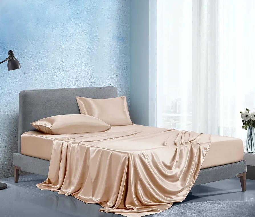 King size luxury silky soft bedsheets