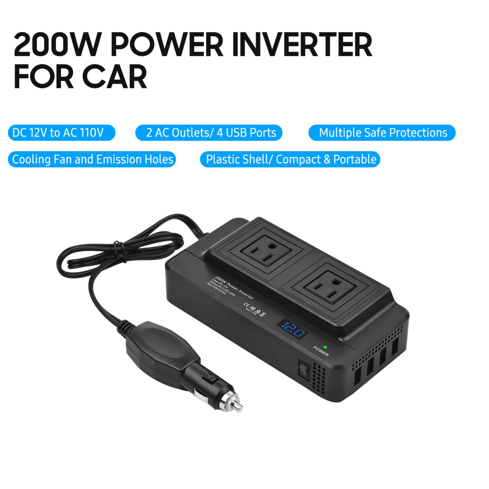 Power inverter DC
