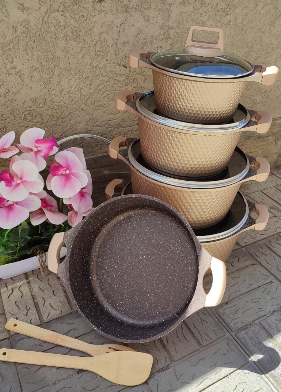 12PCS Unique cookware set