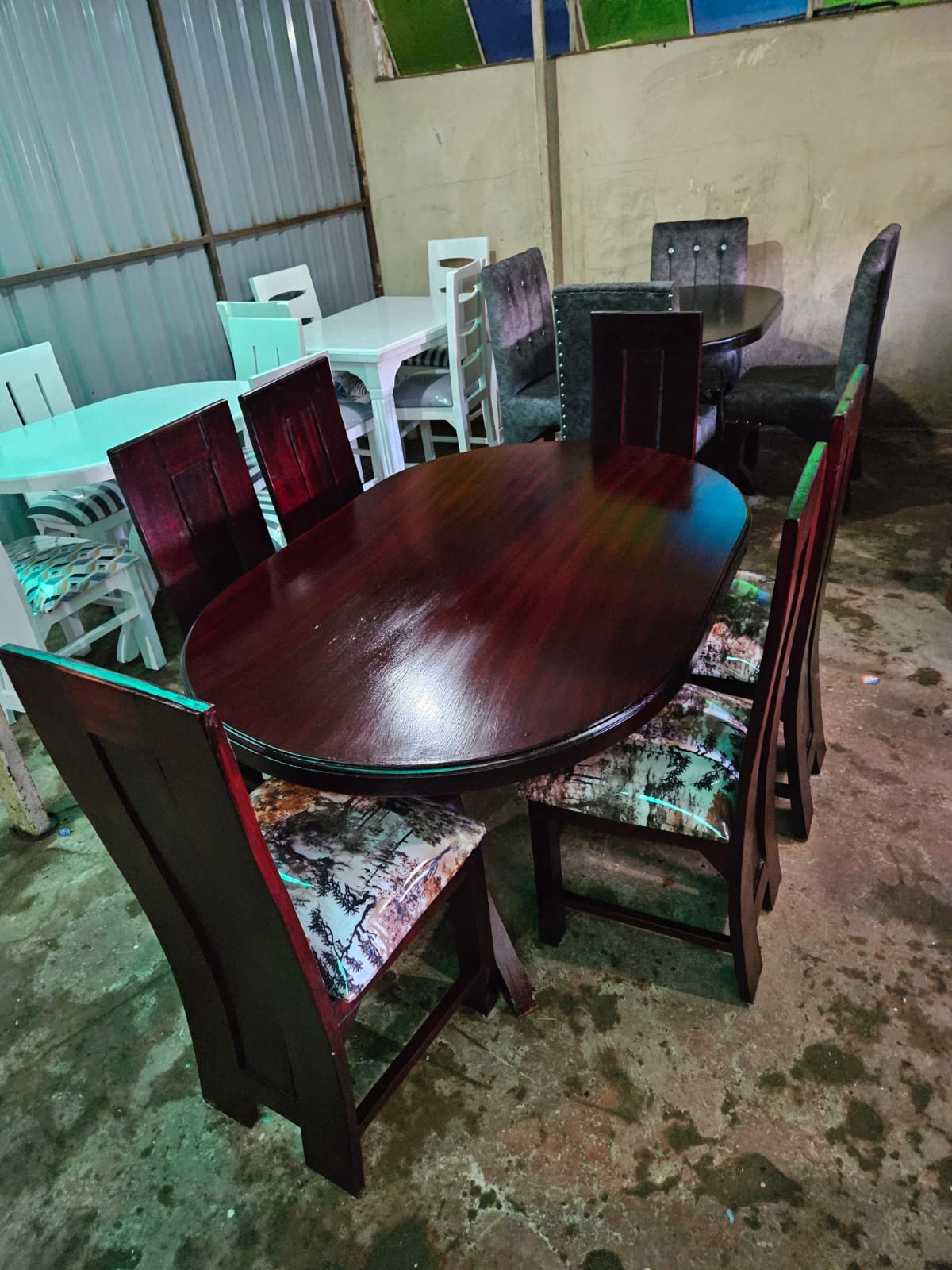 Elegant wooden dining sets