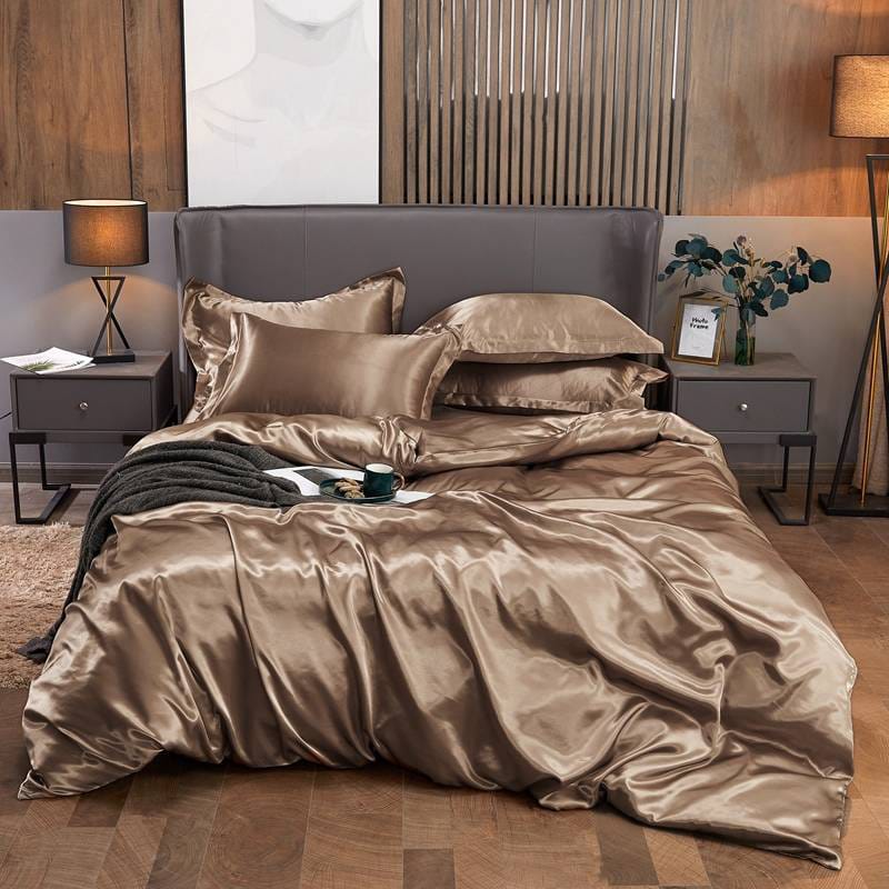 *Luxury  Mulberry Silk Duvet cover set