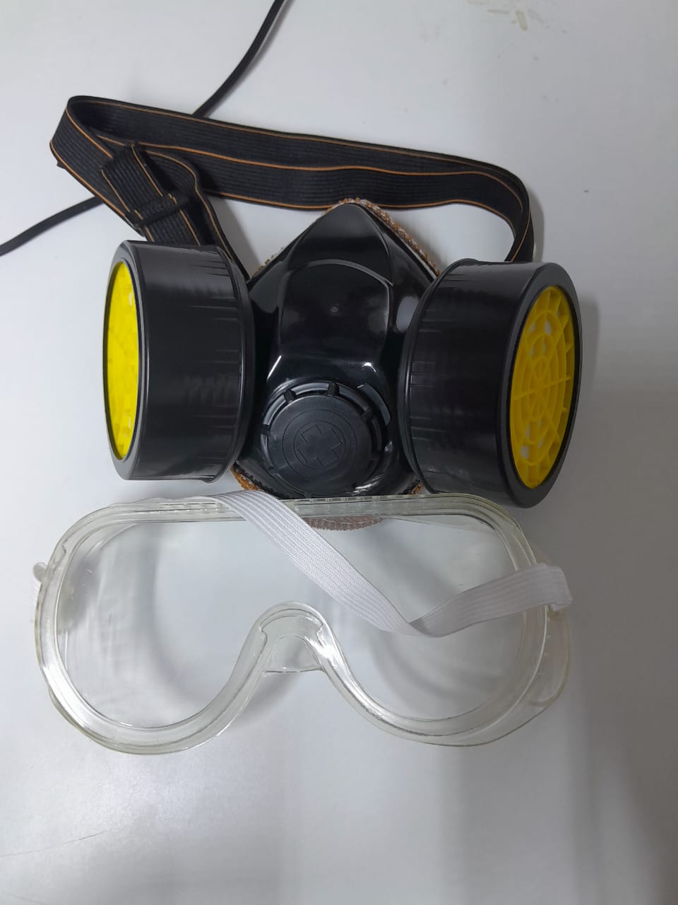 Industrial safety gas mask
