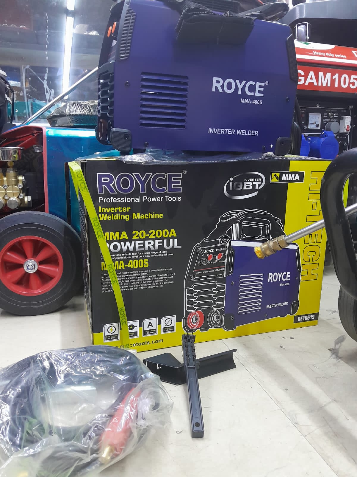 Royce 400s welding machine