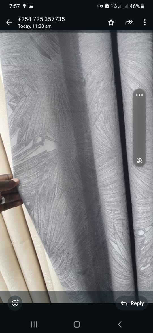 Thick design 3D curtains
