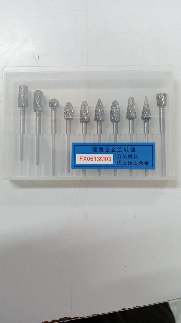 Carbide rotary burrs