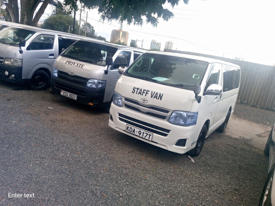 Toyota hiace model 2014