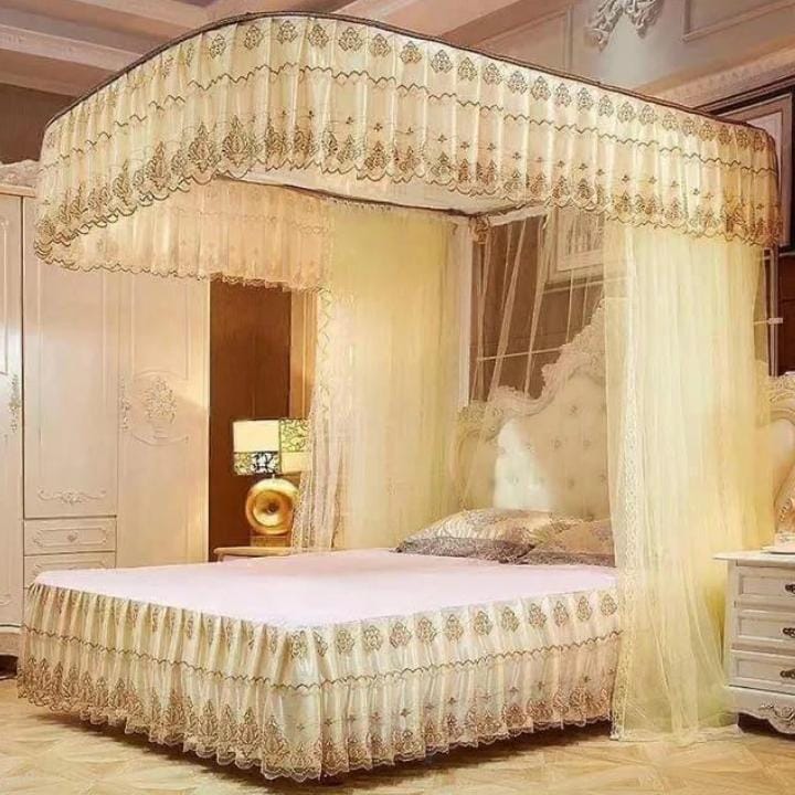 2 stand mosquito net with rails