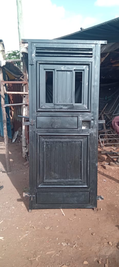 Steel design doors