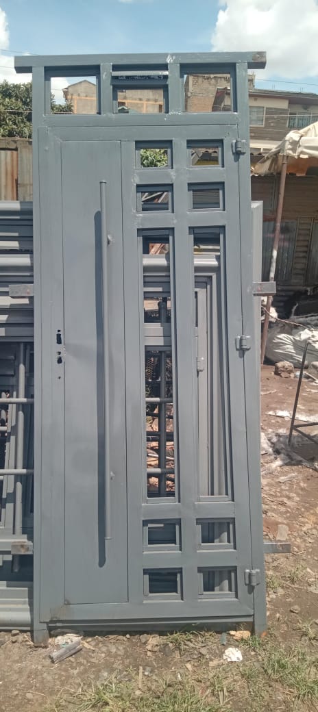 Single steel doors