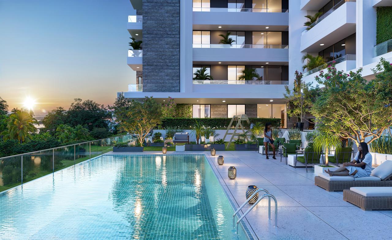 Modern residential apartments