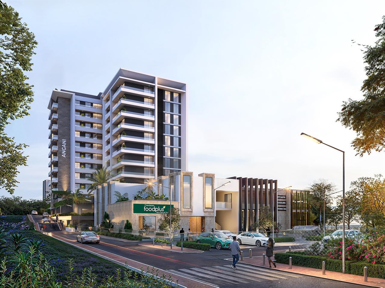 Modern residential apartments