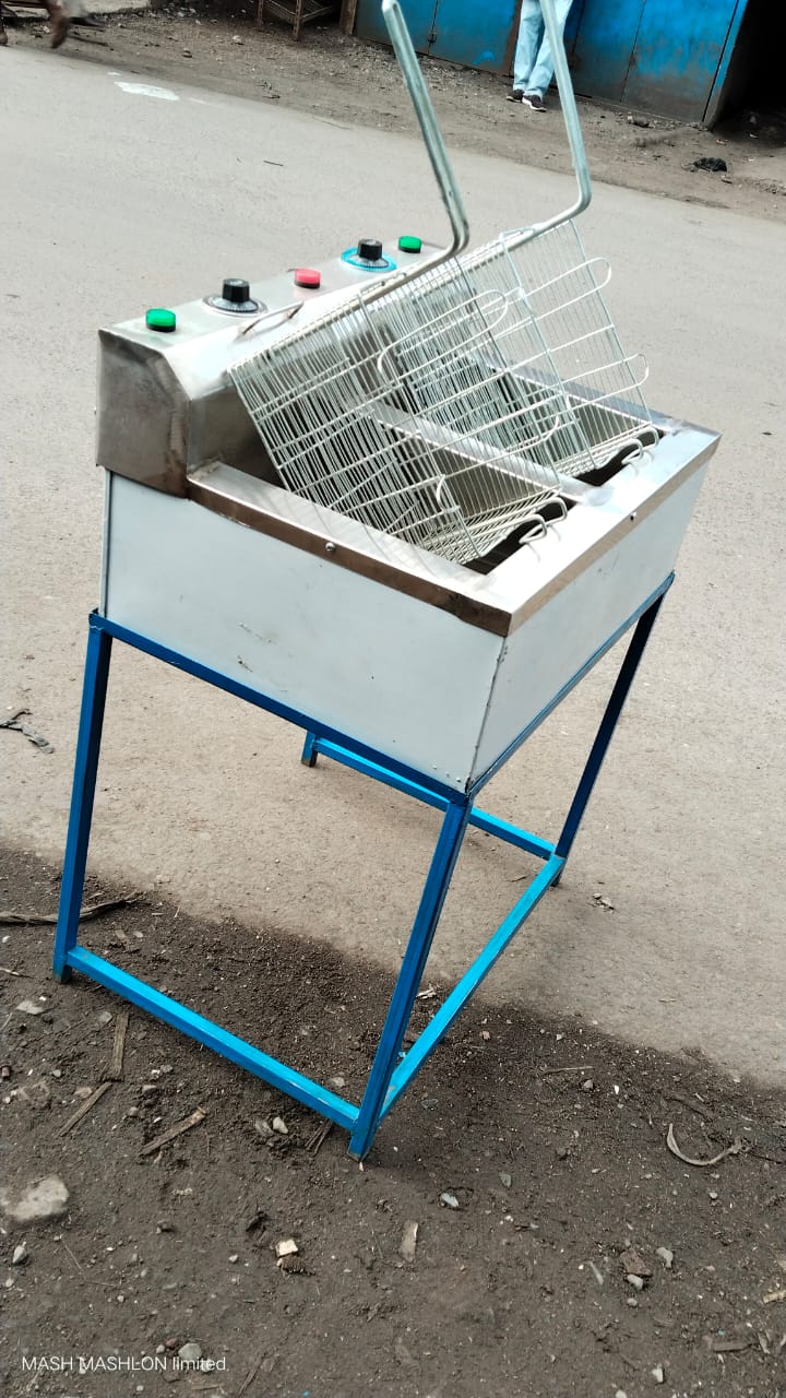 Double chips fryer