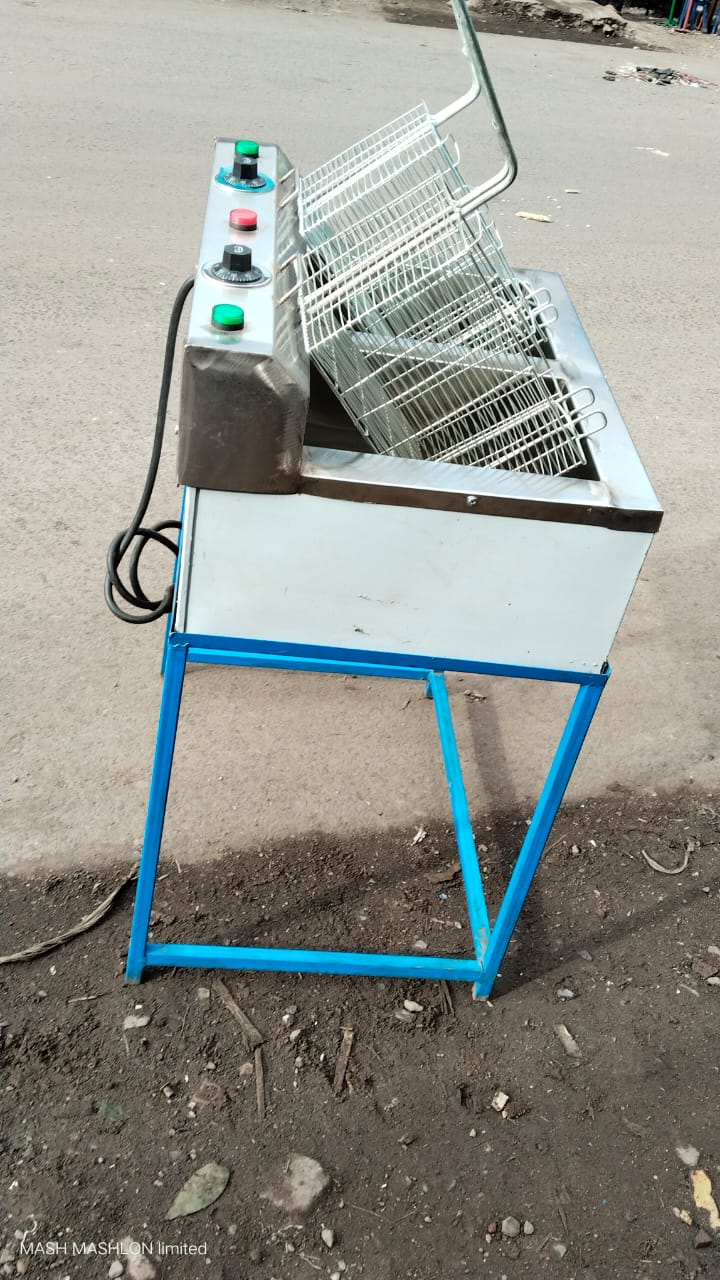Double chips fryer